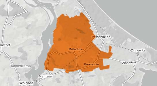 Mietspiegelkarte M&ouml;lschow