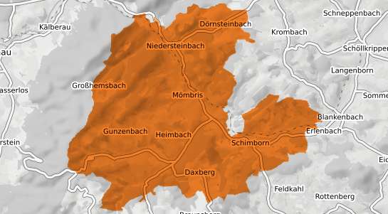 Mietspiegelkarte M&ouml;mbris