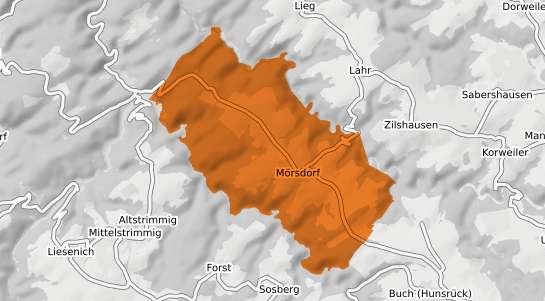 Mietspiegelkarte Moersdorf b. Stadtroda