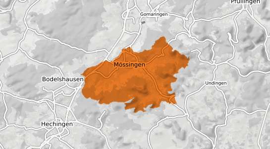 Mietspiegelkarte M&ouml;ssingen