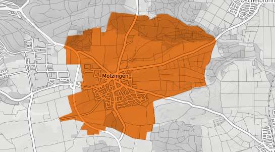 Mietspiegelkarte Moetzingen