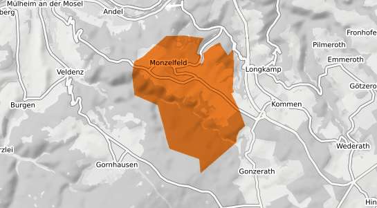 Mietspiegelkarte Monzelfeld