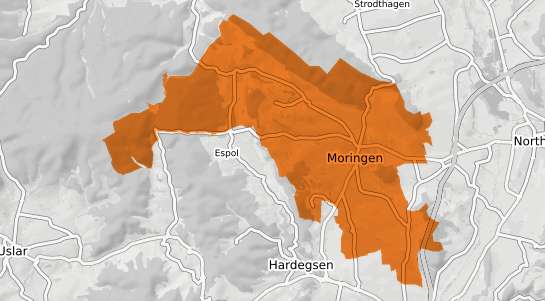 Mietspiegelkarte Moringen