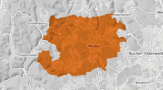 Mietspiegelkarte Mudau