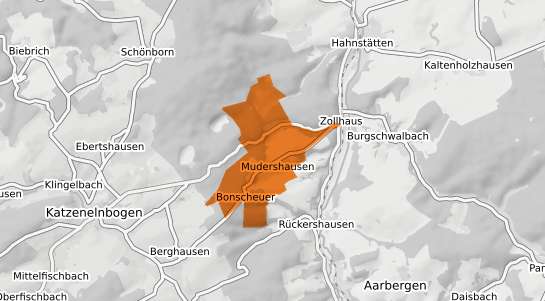 Mietspiegelkarte Mudershausen