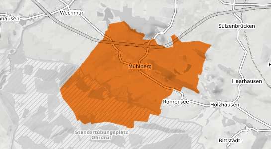 Mietspiegelkarte Mühlberg Elbe