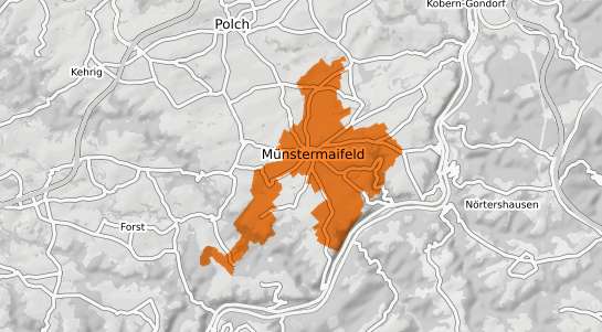 Mietspiegelkarte M&uuml;nstermaifeld