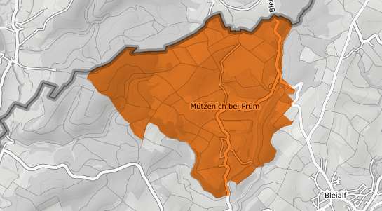Mietspiegelkarte Muetzenich b. Pruem