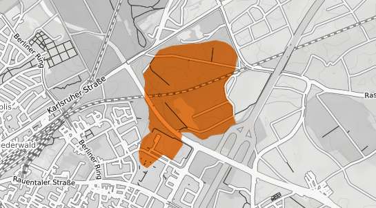 Mietspiegelkarte Muggensturm