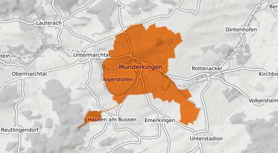 Mietspiegelkarte Munderkingen