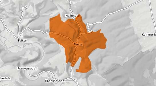 Mietspiegelkarte Nazza