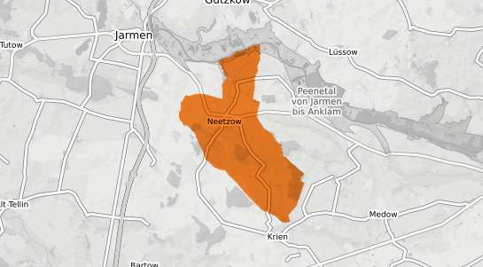 Mietspiegelkarte Neetzow