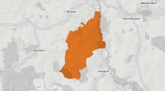 Mietspiegelkarte Nesow