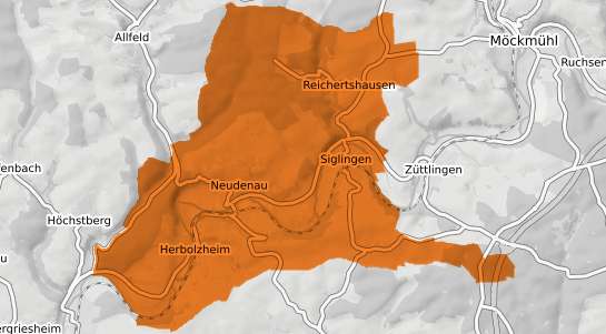 Mietspiegelkarte Neudenau