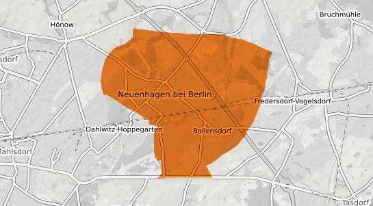 Mietspiegelkarte Neuenhagen b. Grevesmuehlen