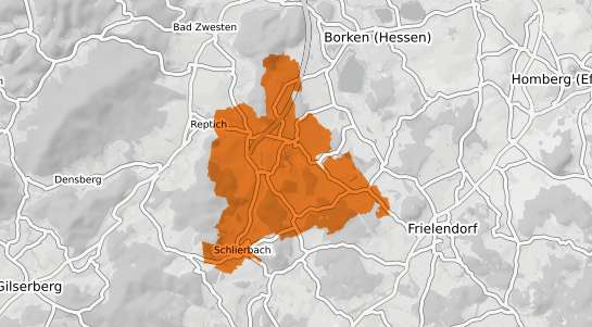 Mietspiegelkarte Neuental