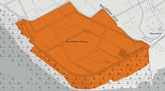 Mietspiegelkarte Neufelderkoog