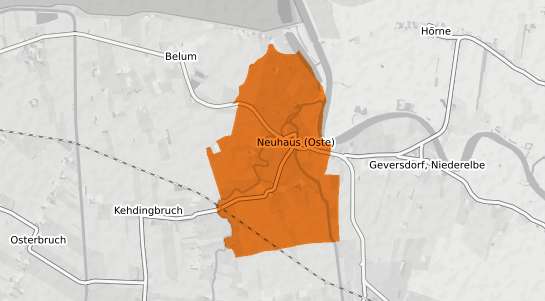 Mietspiegelkarte Neuhaus Wuerttemberg