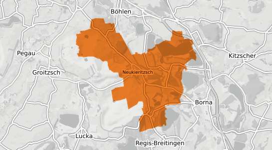Mietspiegelkarte Neukieritzsch