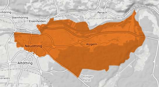 Mietspiegelkarte Neu&ouml;tting