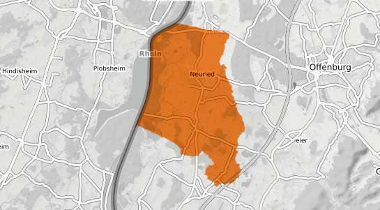 Mietspiegelkarte Neuried Kr. Muenchen