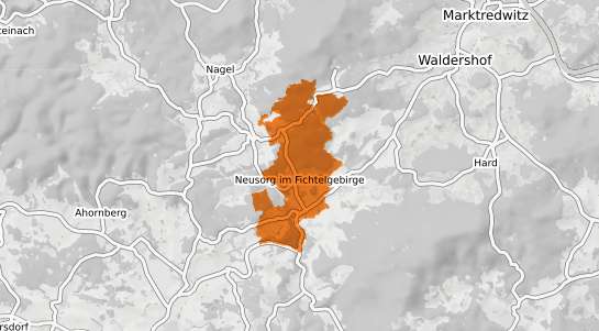 Mietspiegelkarte Neusorg i. Fichtelgebirge