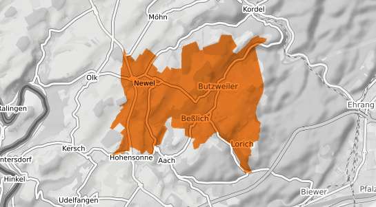 Mietspiegelkarte Newel