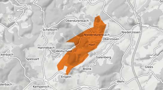 Mietspiegelkarte Niederdürenbach