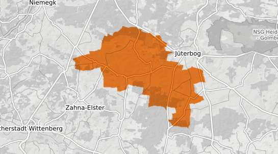 Mietspiegelkarte Niederg&ouml;rsdorf