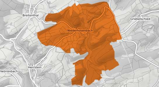 Mietspiegelkarte Niederhosenbach