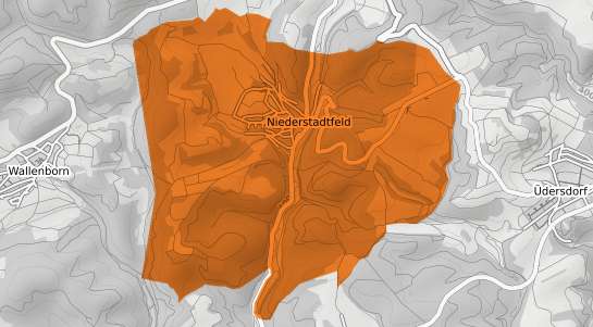 Mietspiegelkarte Niederstadtfeld