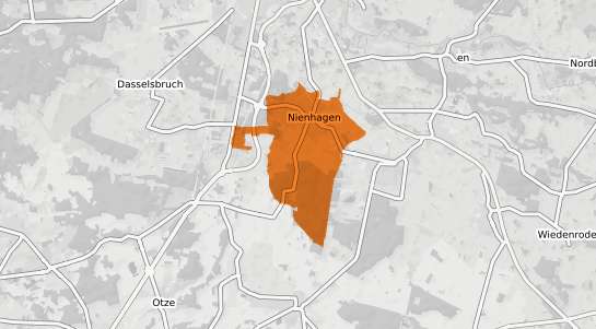 Mietspiegelkarte Nienhagen b. Celle