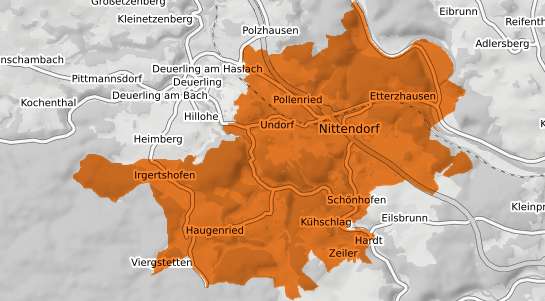 Mietspiegelkarte Nittendorf