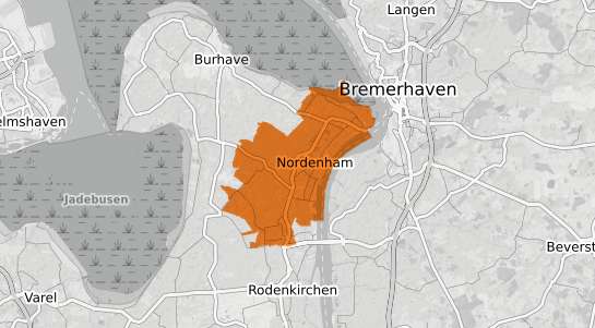 Mietspiegelkarte Nordenham