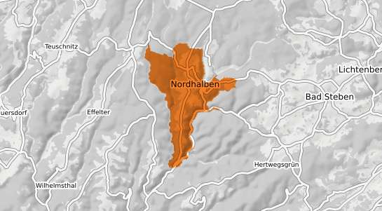 Mietspiegelkarte Nordhalben