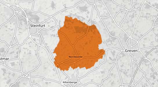 Mietspiegelkarte Nordwalde