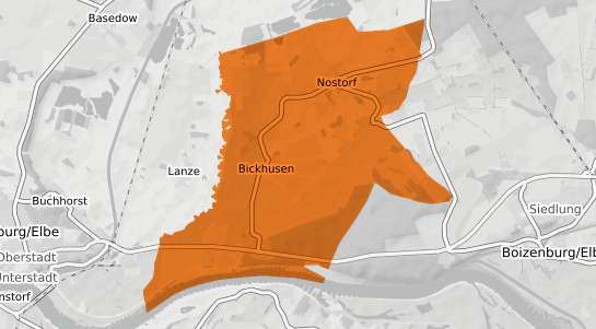 Mietspiegelkarte Nostorf