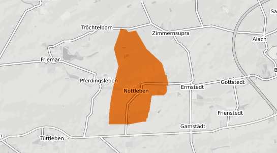 Mietspiegelkarte Nottleben