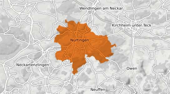 Mietspiegelkarte N&uuml;rtingen