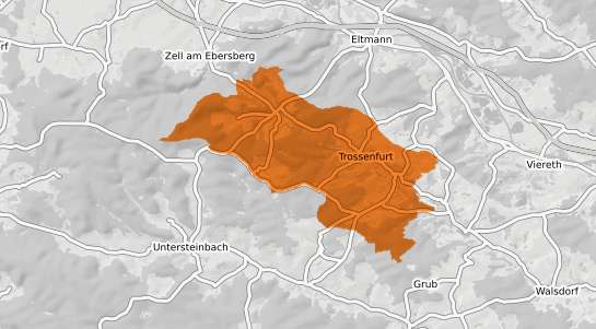 Mietspiegelkarte Oberaurach