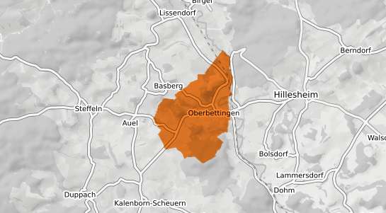 Mietspiegelkarte Oberbettingen