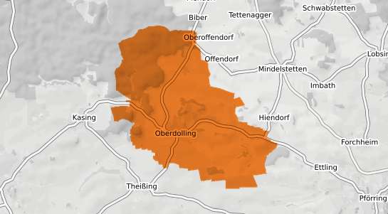 Mietspiegelkarte Oberdolling