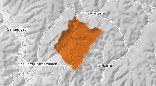 Mietspiegelkarte Oberharmersbach