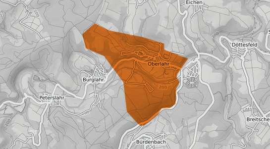 Mietspiegelkarte Oberlahr Westerwald