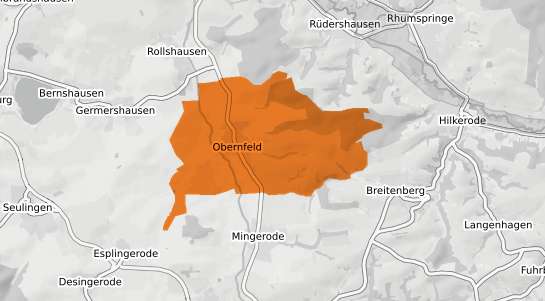 Mietspiegelkarte Obernfeld