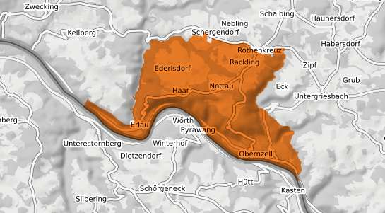 Mietspiegelkarte Obernzell