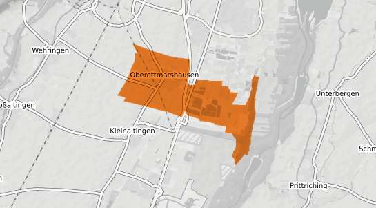 Mietspiegelkarte Oberottmarshausen
