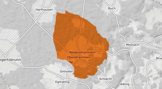 Mietspiegelkarte Oberpframmern