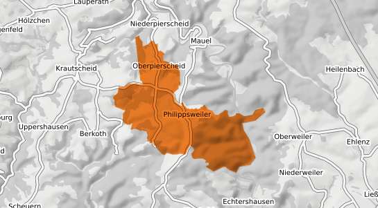 Mietspiegelkarte Oberpierscheid