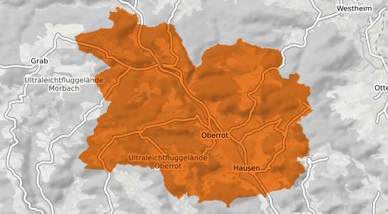 Mietspiegelkarte Oberrot b. Gaildorf